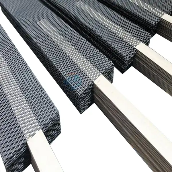 Ru-Ir oxide coated titanium anode