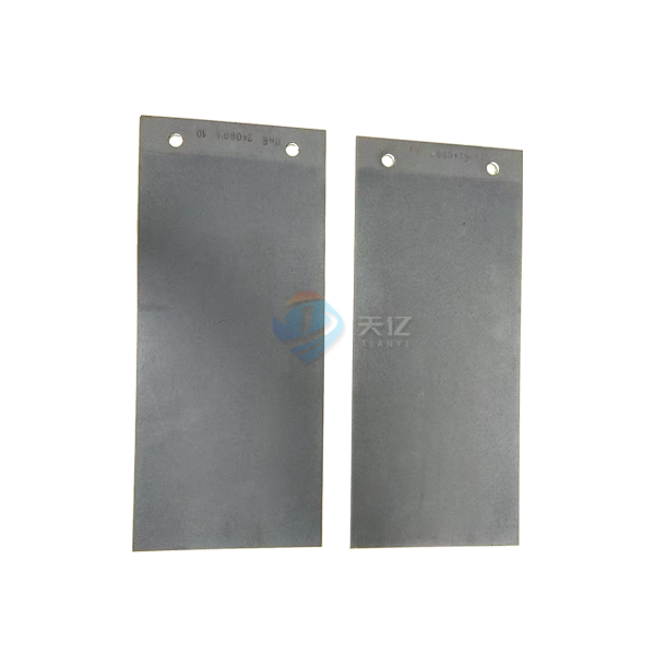 Ir-ta oxide coated titanium anode